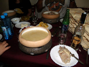 A bowl of hot Khash